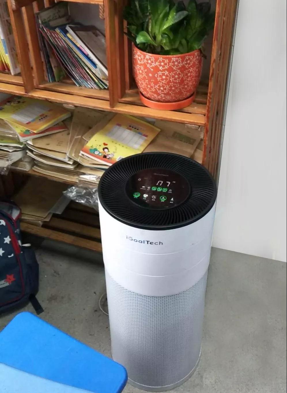 致果护航石家庄西苑小学师生健康呼吸